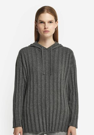 Felpa con cappuccio - Dark Grey