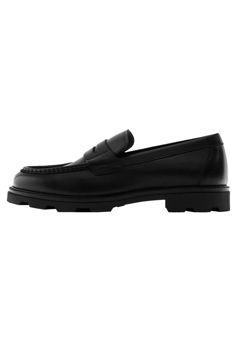 Mocassins Homme Mezlan Turing Noir Pointure 10 M - Occasion Bon état - Fabriqué En Espagne