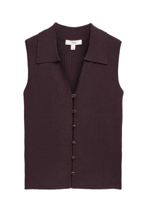 Marks & Spencer, Waistcoat - raisin