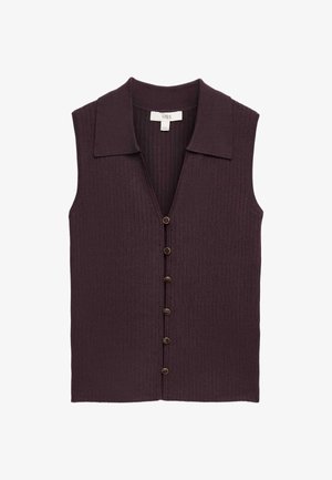 Marks & Spencer, Waistcoat - raisin