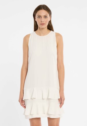 Ana Alcazar, ANA ALCAZAR VOLANTKLEID DORIMA - Freizeitkleid - weiß