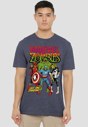 ZOMBIES - Print T-shirt - dark blue