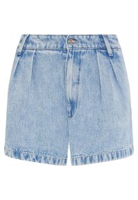 7 for all mankind PLEATED - Denimshorts - light blue