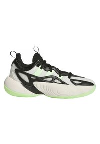 adidas Performance - TRAE UNLIMITED  - Basketbalové boty - cloud white   green spark   off white Miniatura obrázku 1