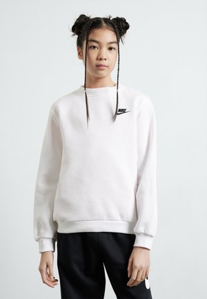 SPORTSWEAR CLUB FLEECE - Bluză de molton - white black