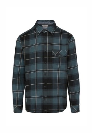 s.Oliver, REGULAR FIT KARIERTES - Shirt - schiefergrau