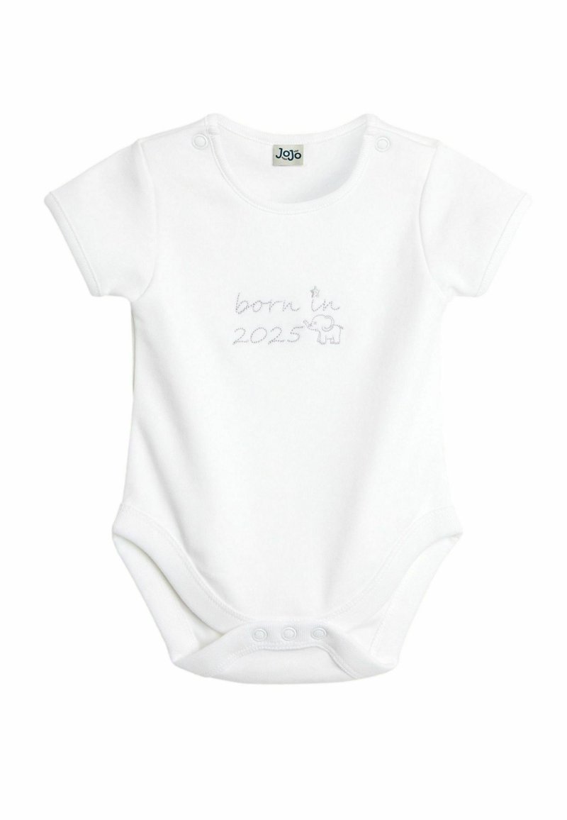 JoJo Maman Bébé EMBROIDERED REGULAR FIT - Body - white