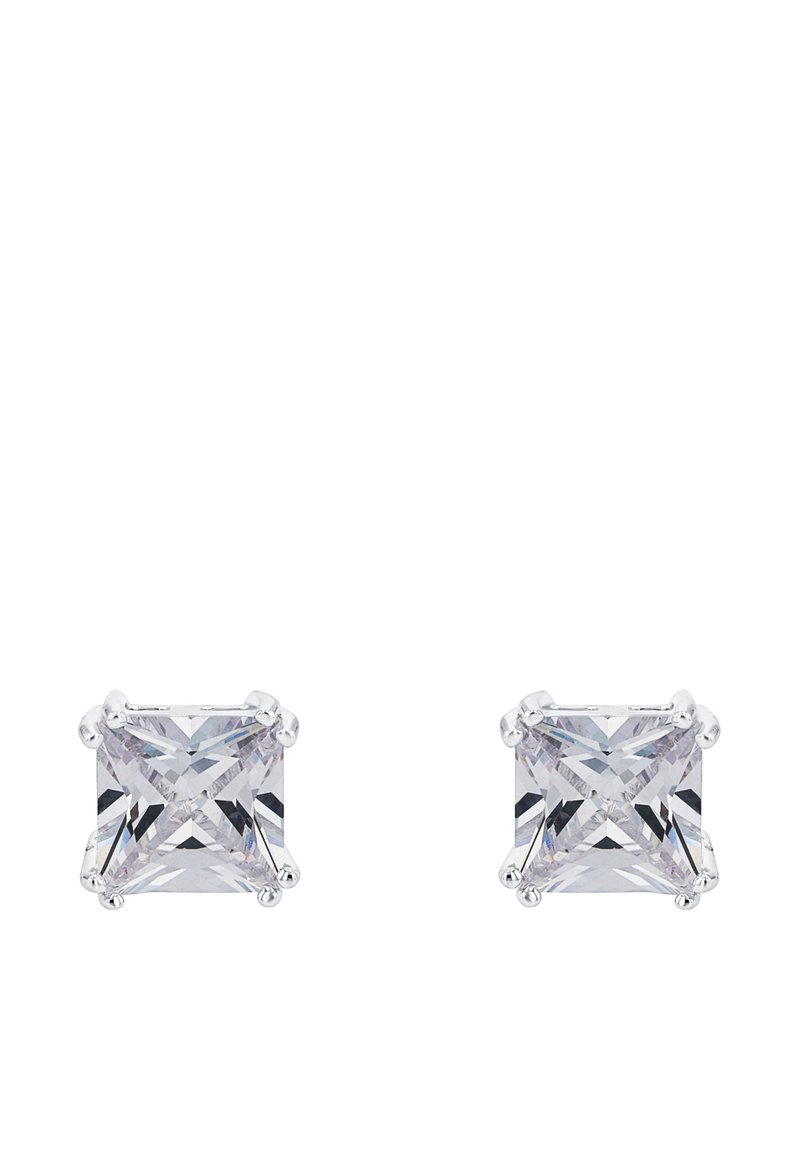 Boucles D'oreilles Fantaisie Argentées En Forme De Souris Love - Dimensions 20x18 Mm