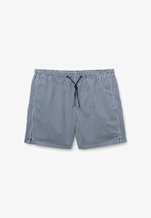 Calzedonia, FORMENTERA PATTERNED - Bañador corto - blue