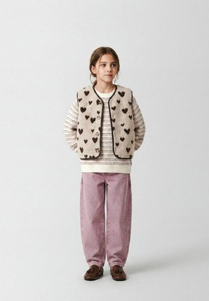 Name it, GILET TEDDY - Veste sans manches - peyote