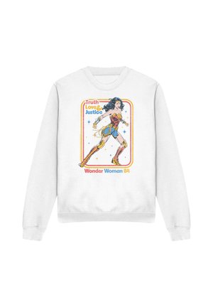 Warner Brothers, Sweatshirt - white