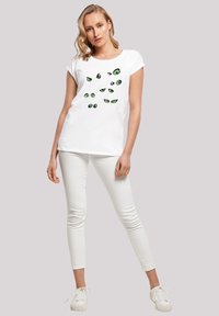 F4NT4STIC SCOOBY DOO SCARY EYES - T-shirts print - white