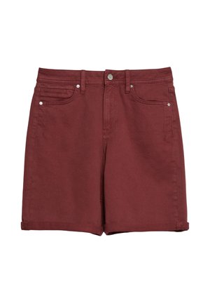 s.Oliver, JEANS-BERMUDA SURI - Jeansshort - bordeaux