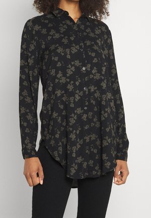 Overhemdblouse - black