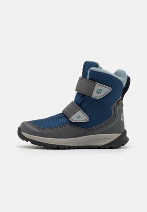 POLAR BEAR TEXAPORE HIGH UNISEX - Winter boots - blue/black