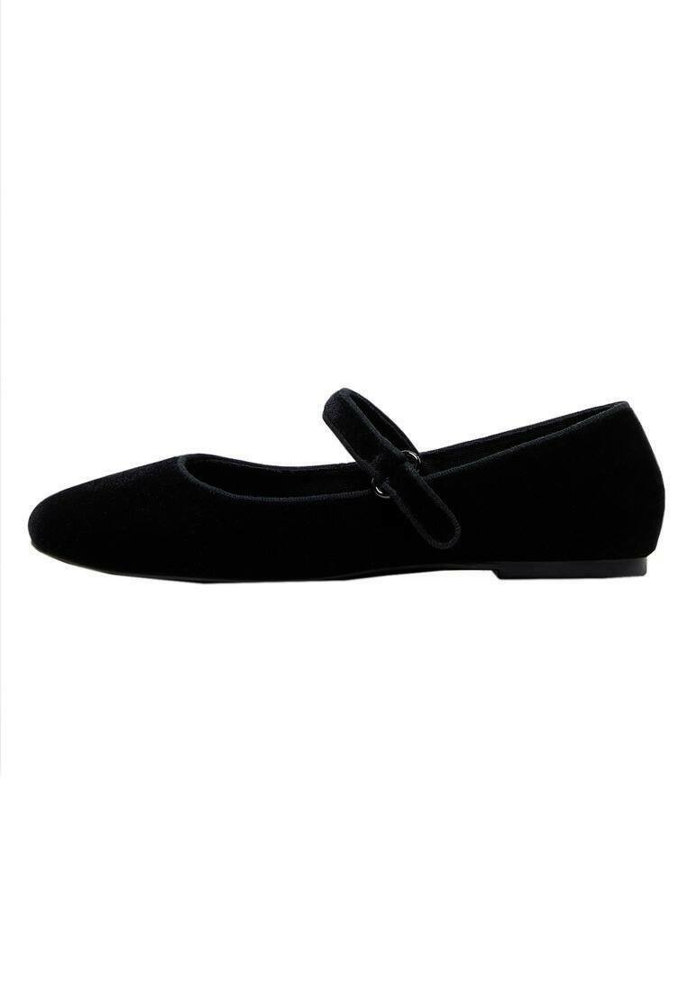 Mango Kids ELVIRAN Ankle strap ballet pumps black Zalando.ie