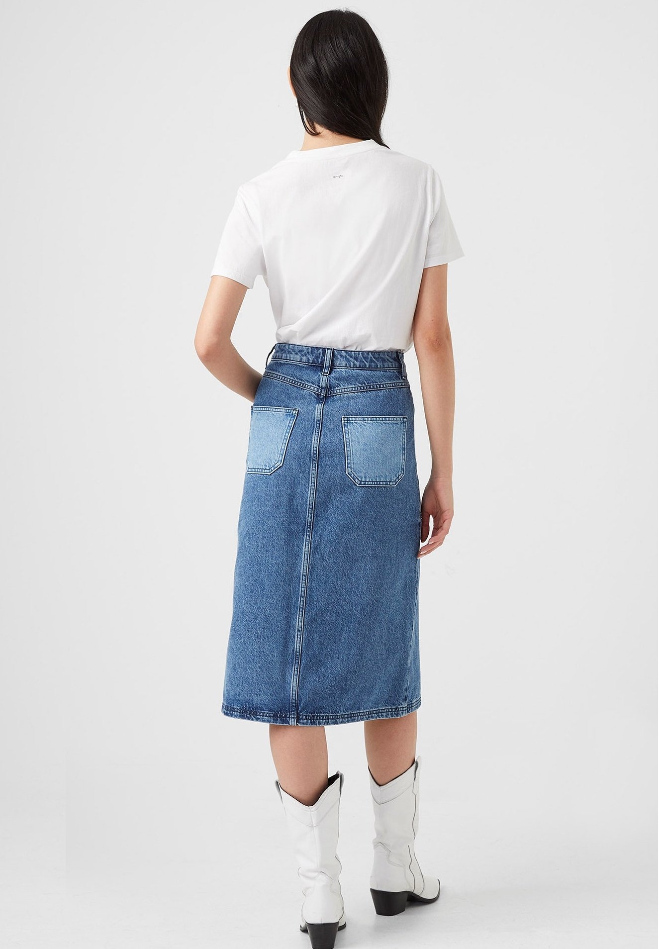 French Connection Denim skirt - light 