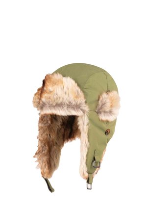 TROLLKIDS Beanie - dusky olive pink