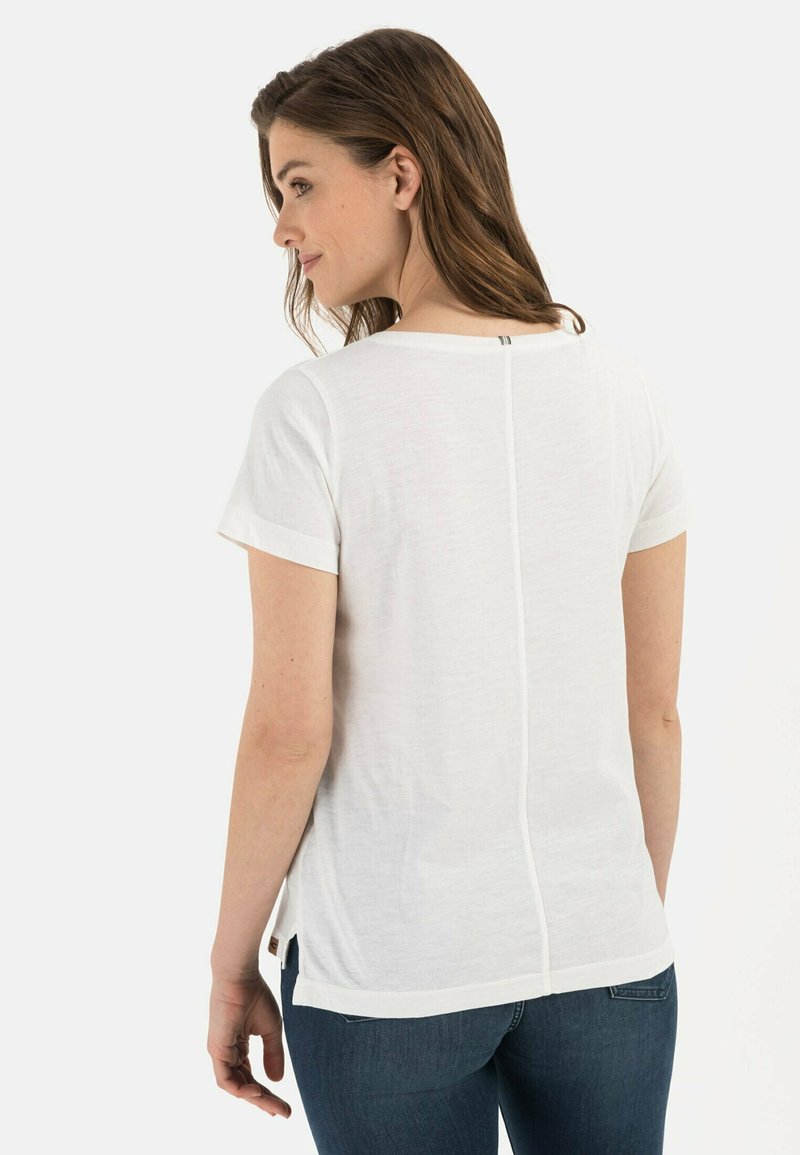 Damen T-Shirts | camel active T-Shirt basic broke white/weiß - NO46147 Damen T-Shirts | camel active T-Shirt basic broke white/weiß - NO46147