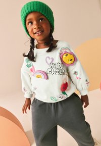 Next SET - REGULAR FIT - Sweatshirt - white