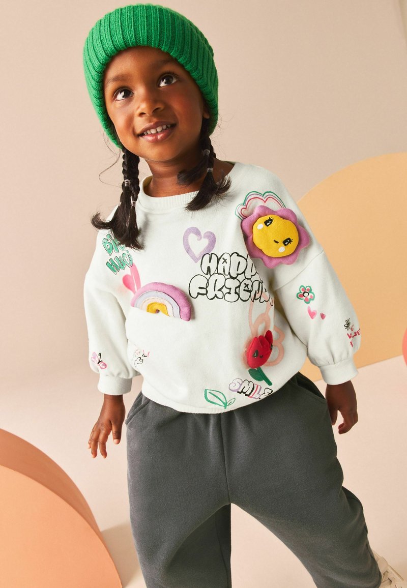 Next SET - REGULAR FIT - Sweatshirt - white