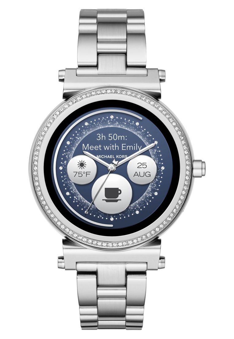 Michael Kors Access SOFIE - Smartwatch - silver-coloured/silberfarben -  Zalando.de