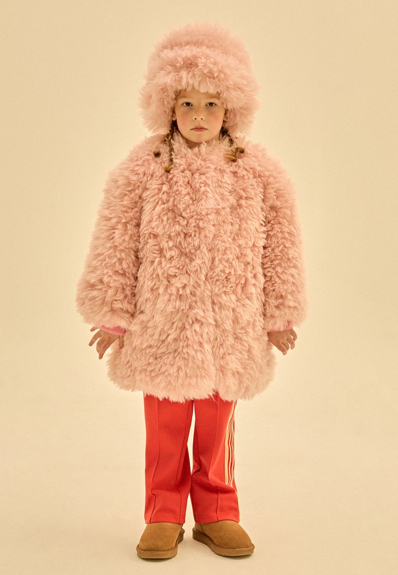 JELLY MALLOW LONG COAT - Bunda z nepravej kože - pink