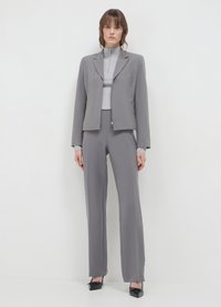 Calliope SLIM CON - Stoffhose - grigio medio
