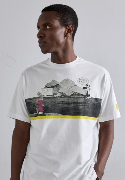 Iceberg Print T-shirt - bianco ottico