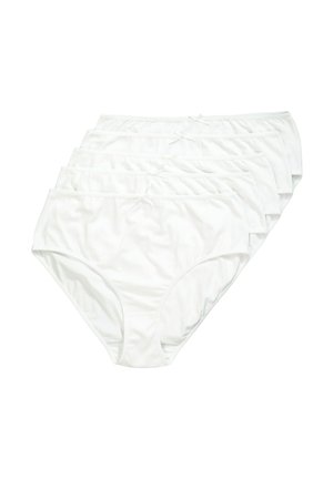 LOT DE 5 UNIES JUSQU'À LA TAILLE  - Slip - snow white