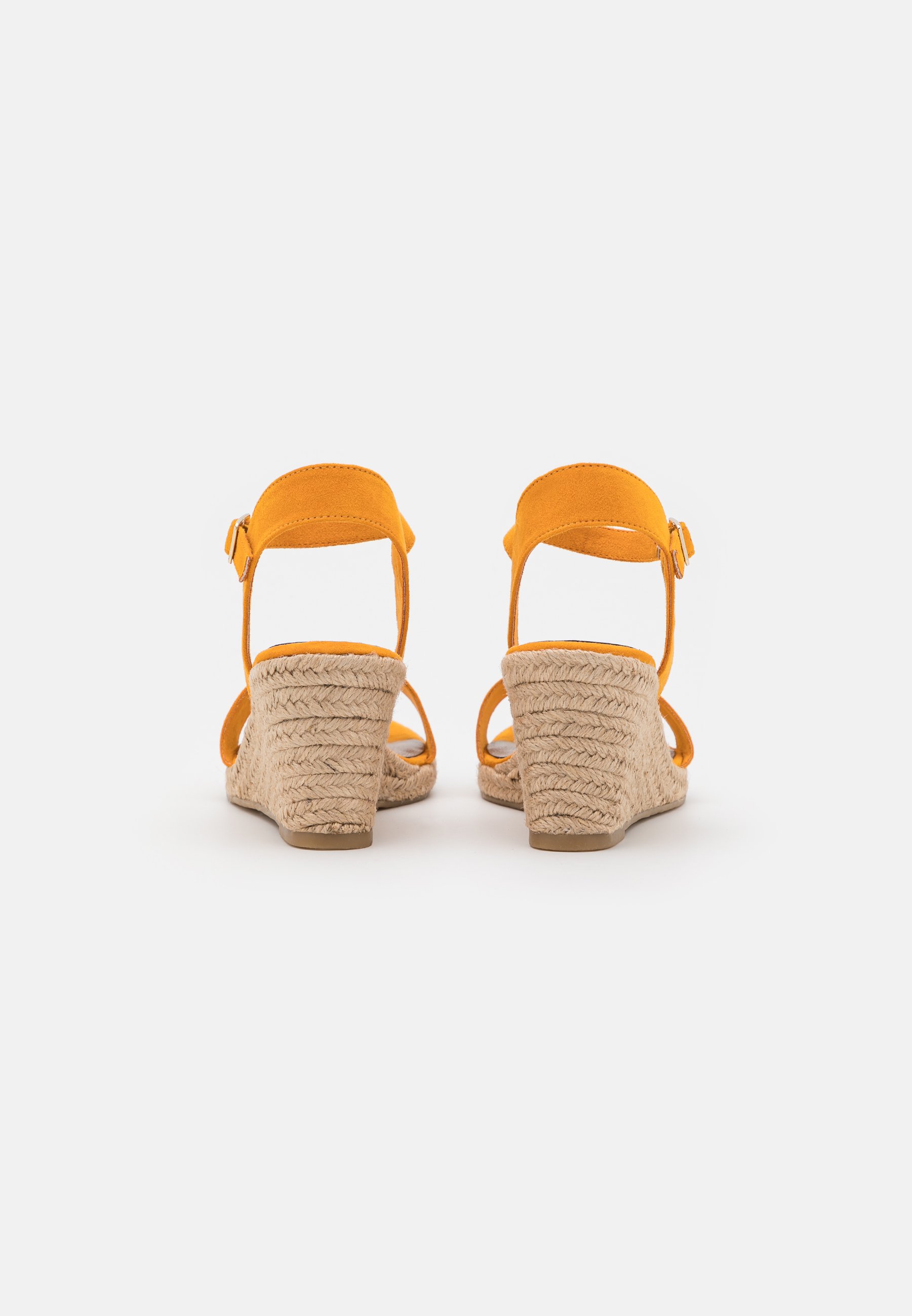 Tamaris Sandalen met sleehak - mango/Geel - Zalando.nl