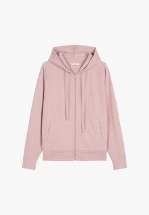 Sweat zippé - dark mauve