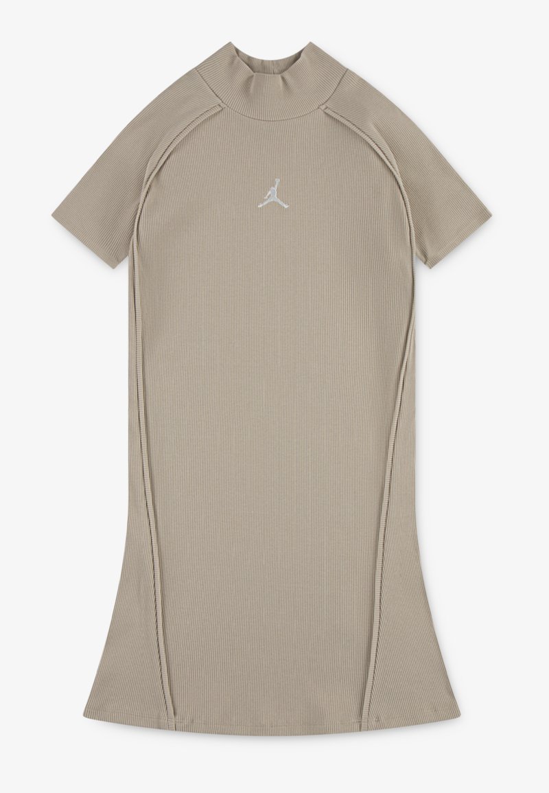 Jordan MOCK NECK DRESS - Haljina od žerseja - sanddrift