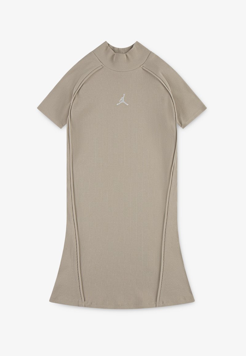 Jordan MOCK NECK DRESS - Vestido de malha - sanddrift