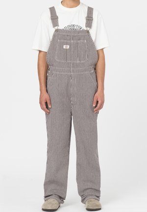 Latzhose - dark brown