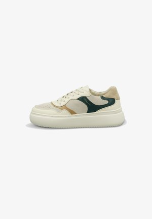 GANT JENNISE - Sneaker low - off wht./tart. green