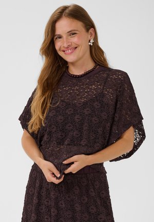 Kaffe, KAALLIE BLOUSE - Blouse - fudge