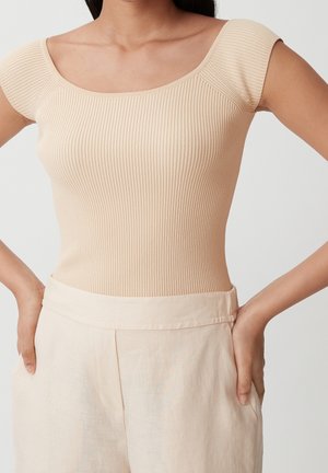 T-shirt imprimé - beige