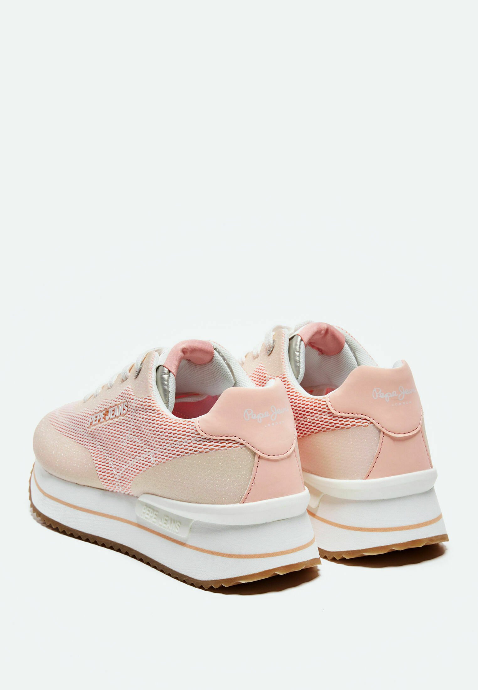 Pepe Jeans RUSPER NEON - Sneakers basse - acid orange/arancione - Zalando.it