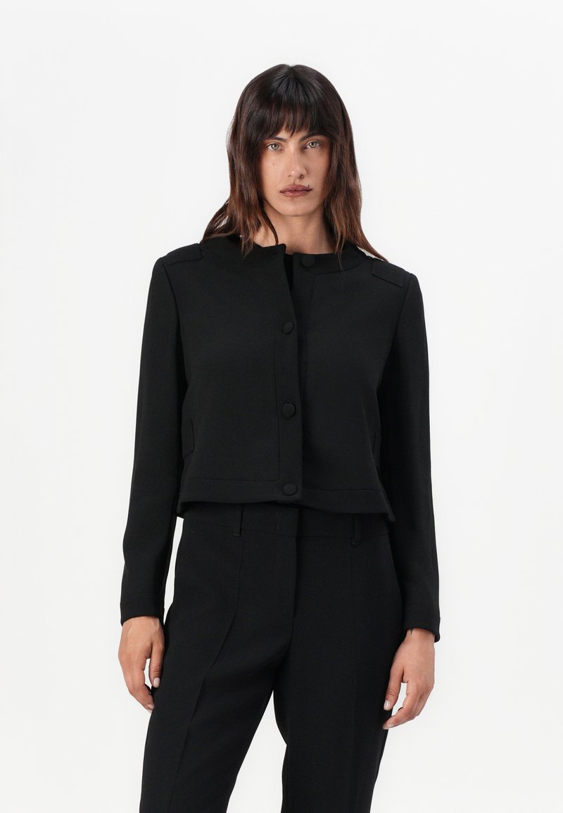 Emporio Armani Lichte jas zwart