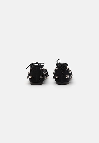 MOSCHINO TREKKING - Ballerine - nero