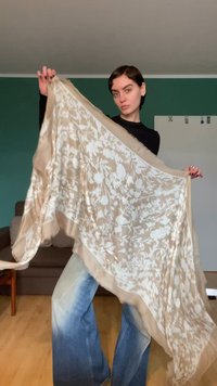 BOSS TETIH - Huivi - light beige