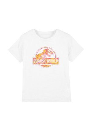 Universal Studios, JURASSIC PARK/TROPICAL LOGO UNISEX - Print T-shirt - white