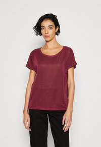Mos Mosh TEE - T-shirts med print - beet red