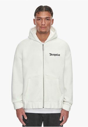 Zip-up sweatshirt - creamwhite