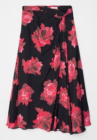 ASYMMETRIC DRAPE SKIRT - A-snit nederdel - rossini/black
