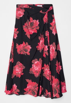 Erdem ASYMMETRIC DRAPE SKIRT - A-snit nederdel - rossini/black