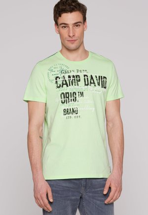 Print T-shirt - green lemon