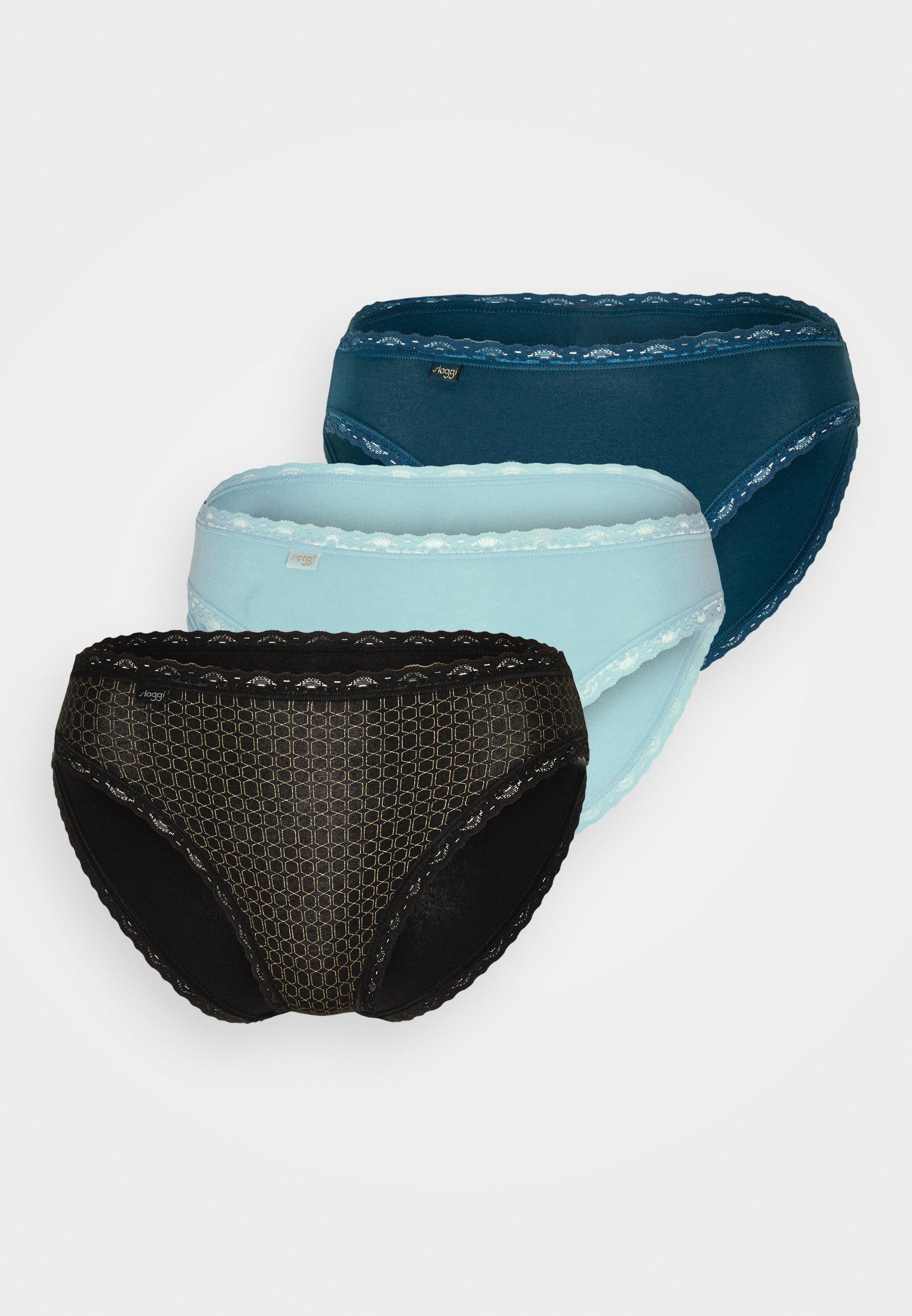 Sloggi WEEKEND TAI 3 PACK - Slip - multiple colours/blauw - Zalando.nl