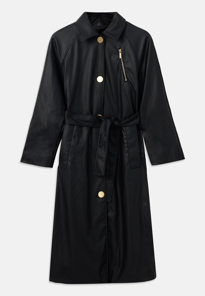 Armani Exchange Trenchcoat zwart